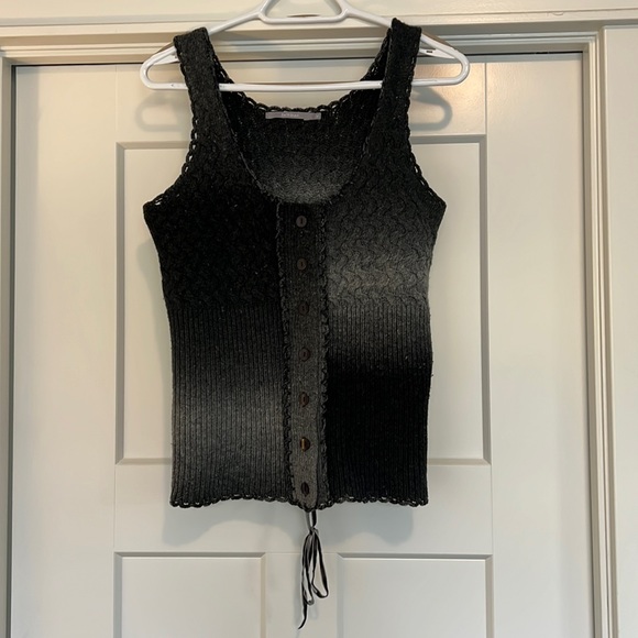 Super cute grey ombre sweat vest - Picture 1 of 5